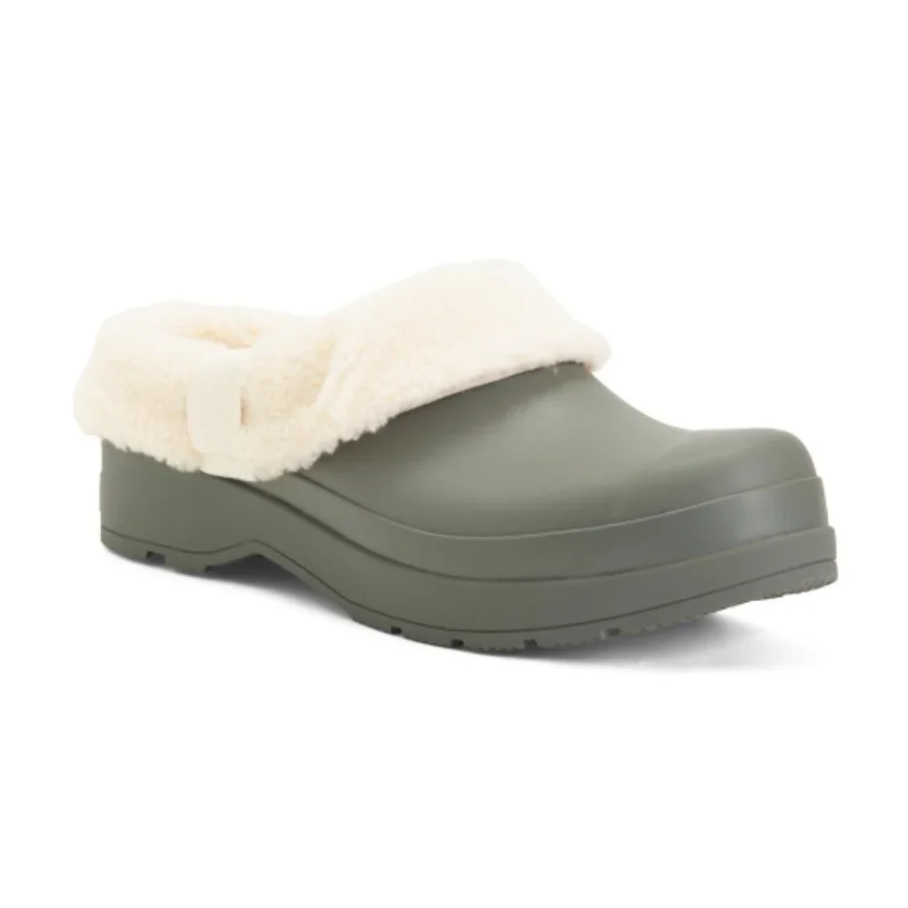 Hunter Urban Grey Men's Play Insulated Clogs